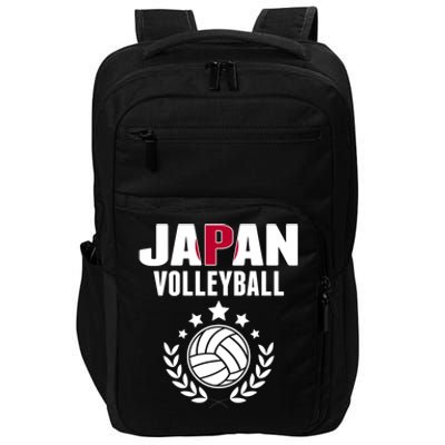 Japan Volleyball Fans Jersey Cute Gift Japanese Flag Sport Lovers Gift Impact Tech Backpack