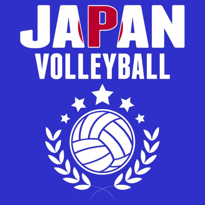 Japan Volleyball Fans Jersey Cute Gift Japanese Flag Sport Lovers Gift Tall T-Shirt