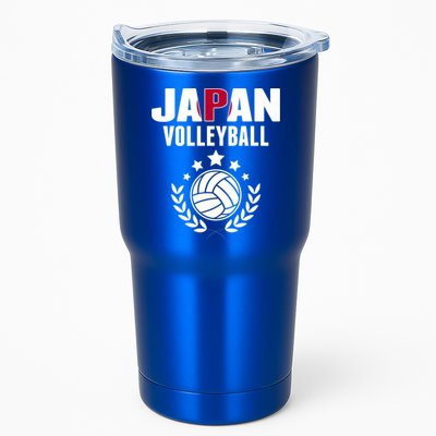 Japan Volleyball Fans Jersey Cute Gift Japanese Flag Sport Lovers Gift Tumbler