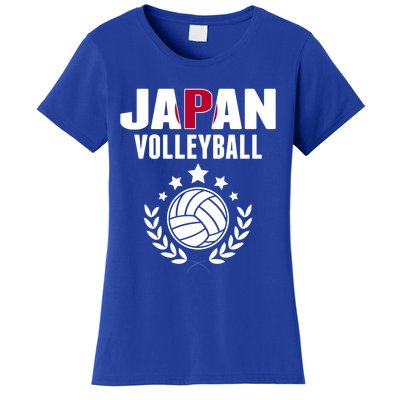 Japan Volleyball Fans Jersey Cute Gift Japanese Flag Sport Lovers Gift Women's T-Shirt