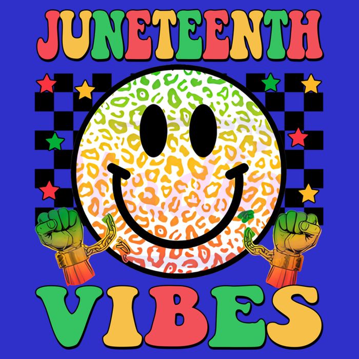 Junenth Vibes Freedom Day 1865 Black History Month Groovy Gift 16 in Basic Backpack