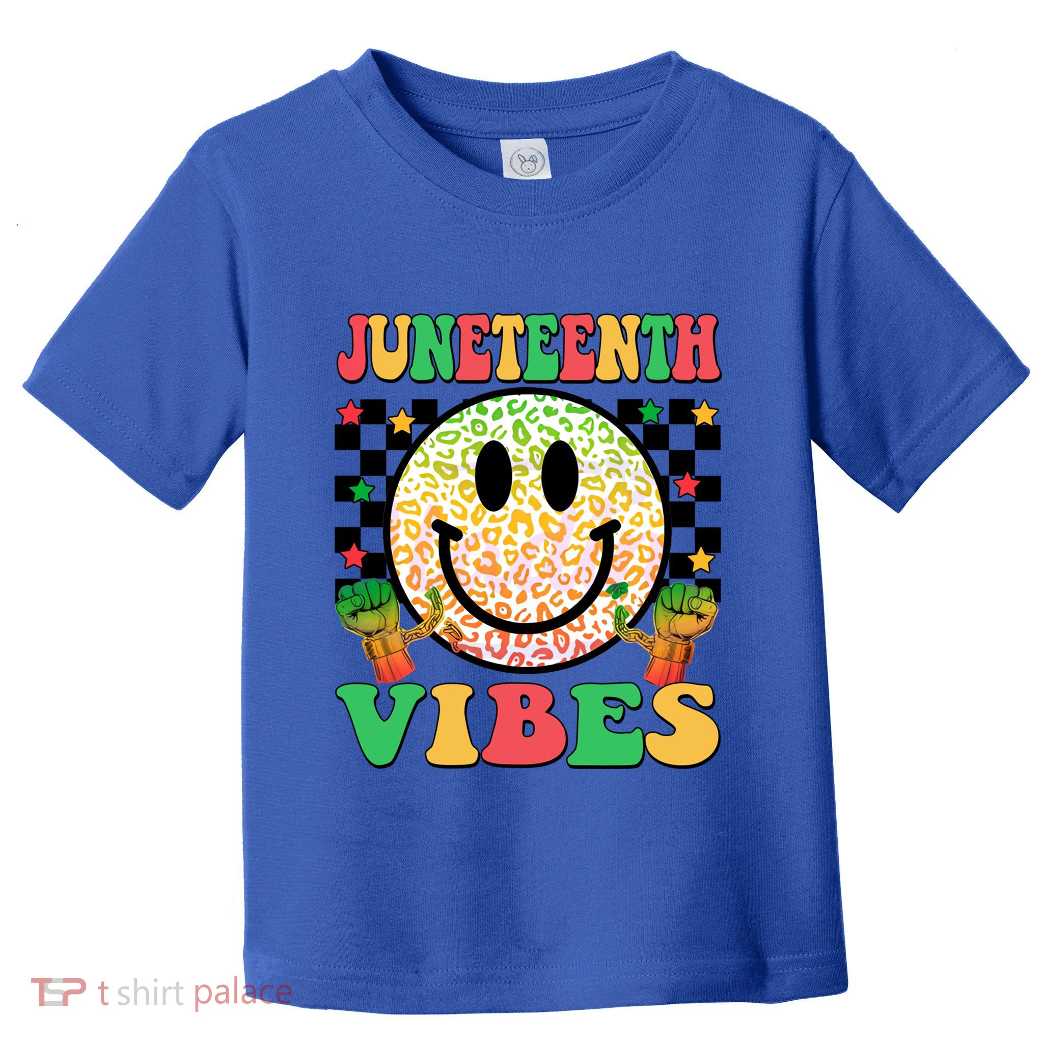 Junenth Vibes Freedom Day 1865 Black History Month Groovy Gift Toddler T-Shirt