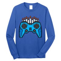 Jewish Video Game Gamer Hanukkah Chanukah  Long Sleeve Shirt