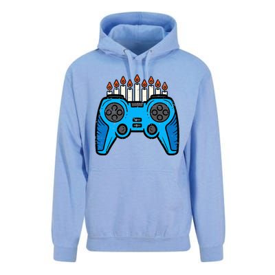 Jewish Video Game Gamer Hanukkah Chanukah  Unisex Surf Hoodie