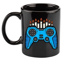 Jewish Video Game Gamer Hanukkah Chanukah     11oz C Handle Ceramic Mug