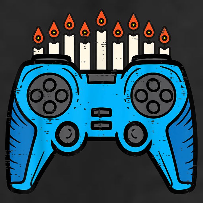Jewish Video Game Gamer Hanukkah Chanukah     Hat