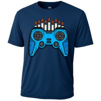 Jewish Video Game Gamer Hanukkah Chanukah     Cooling Performance Crew T-Shirt