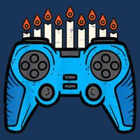 Jewish Video Game Gamer Hanukkah Chanukah     Cooling Performance Crew T-Shirt