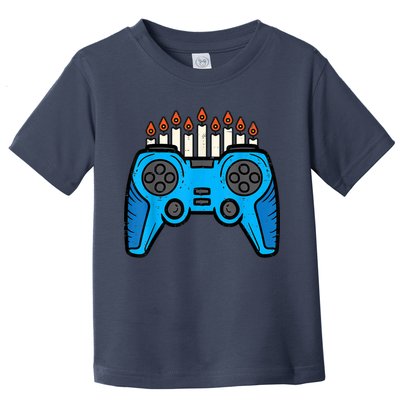 Jewish Video Game Gamer Hanukkah Chanukah     Toddler T-Shirt
