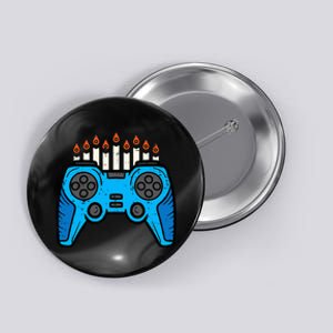 Jewish Video Game Gamer Hanukkah Chanukah  Button