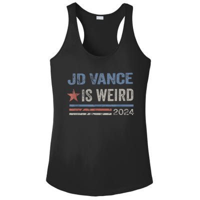 Jd Vance Is Weird 2024 Ladies PosiCharge Competitor Racerback Tank