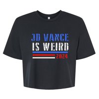 Jd Vance Is Weird 2024 Bella+Canvas Jersey Crop Tee