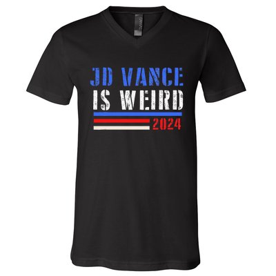 Jd Vance Is Weird 2024 V-Neck T-Shirt