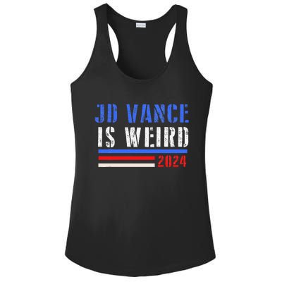 Jd Vance Is Weird 2024 Ladies PosiCharge Competitor Racerback Tank