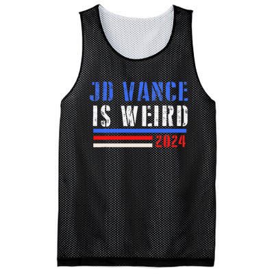 Jd Vance Is Weird 2024 Mesh Reversible Basketball Jersey Tank