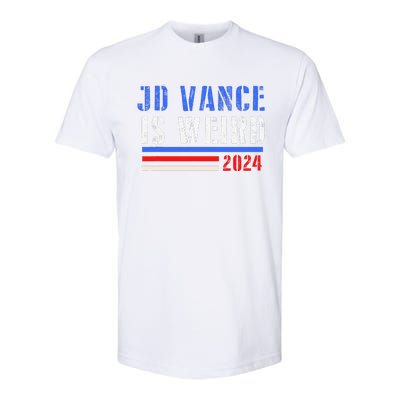 Jd Vance Is Weird 2024 Softstyle CVC T-Shirt