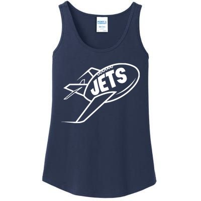 Jets Vintage Jet Ball Ladies Essential Tank