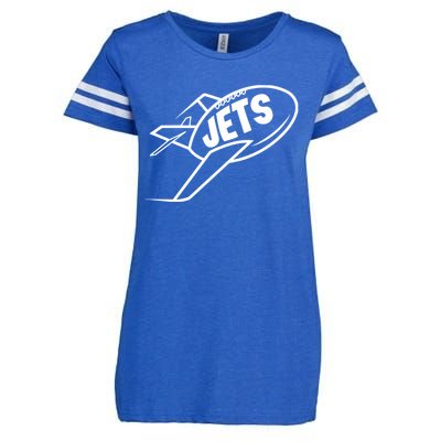 Jets Vintage Jet Ball Enza Ladies Jersey Football T-Shirt