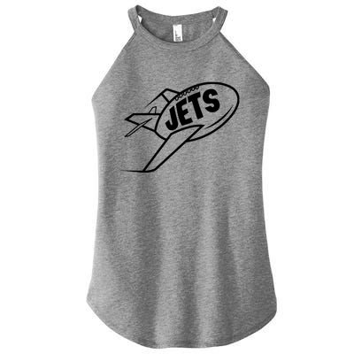 Jets Vintage Jet Ball Women's Perfect Tri Rocker Tank