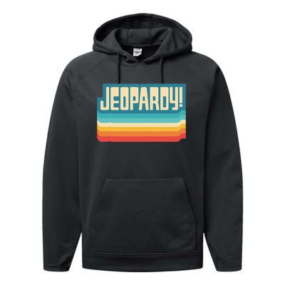 Jeopardy! Vintage Jeopardy Performance Fleece Hoodie