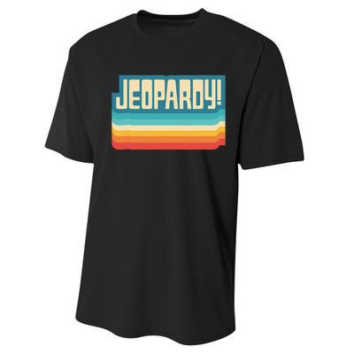 Jeopardy! Vintage Jeopardy Performance Sprint T-Shirt