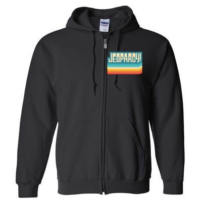 Jeopardy! Vintage Jeopardy Full Zip Hoodie