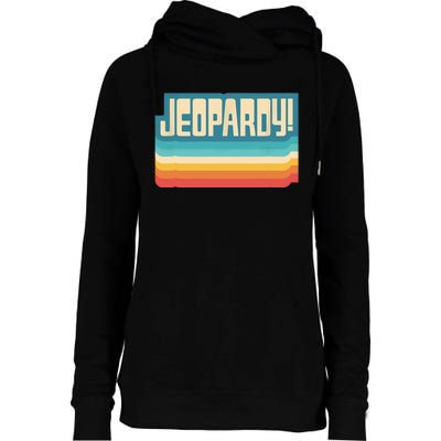 Jeopardy! Vintage Jeopardy Womens Funnel Neck Pullover Hood