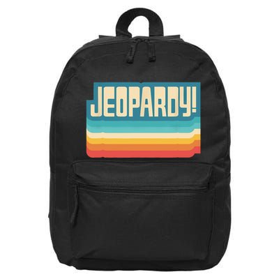 Jeopardy! Vintage Jeopardy 16 in Basic Backpack