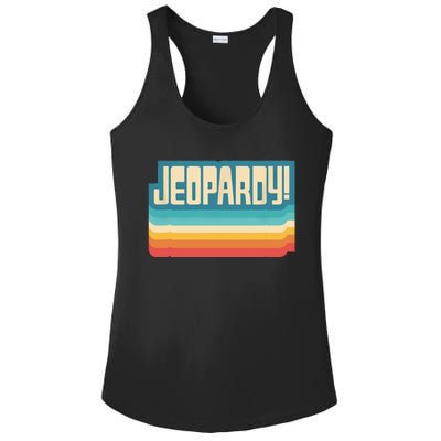 Jeopardy! Vintage Jeopardy Ladies PosiCharge Competitor Racerback Tank