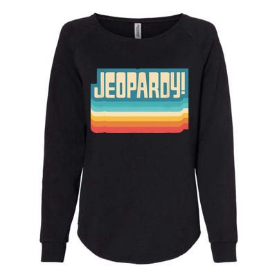 Jeopardy! Vintage Jeopardy Womens California Wash Sweatshirt