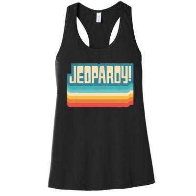 Jeopardy! Vintage Jeopardy Women's Racerback Tank