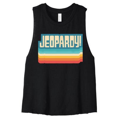 Jeopardy! Vintage Jeopardy Women's Racerback Cropped Tank