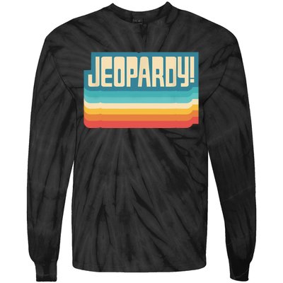 Jeopardy! Vintage Jeopardy Tie-Dye Long Sleeve Shirt