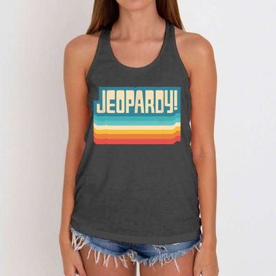 Jeopardy! Vintage Jeopardy Women's Knotted Racerback Tank