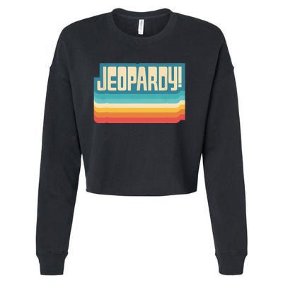 Jeopardy! Vintage Jeopardy Cropped Pullover Crew