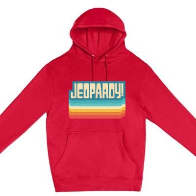 Jeopardy! Vintage Jeopardy Premium Pullover Hoodie