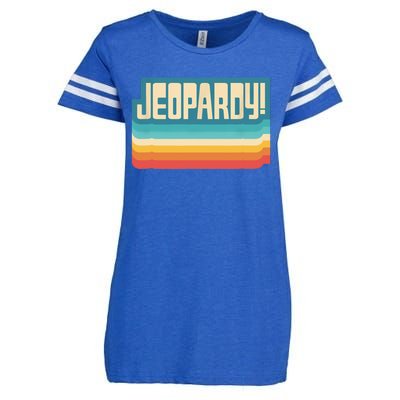 Jeopardy! Vintage Jeopardy Enza Ladies Jersey Football T-Shirt