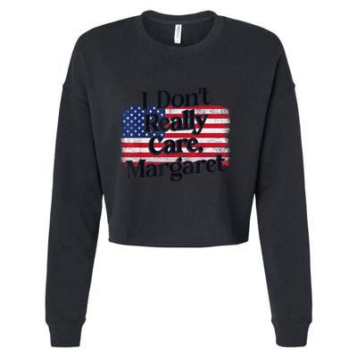 Jd Vance Meme I Dont Really Care Margaret Cropped Pullover Crew