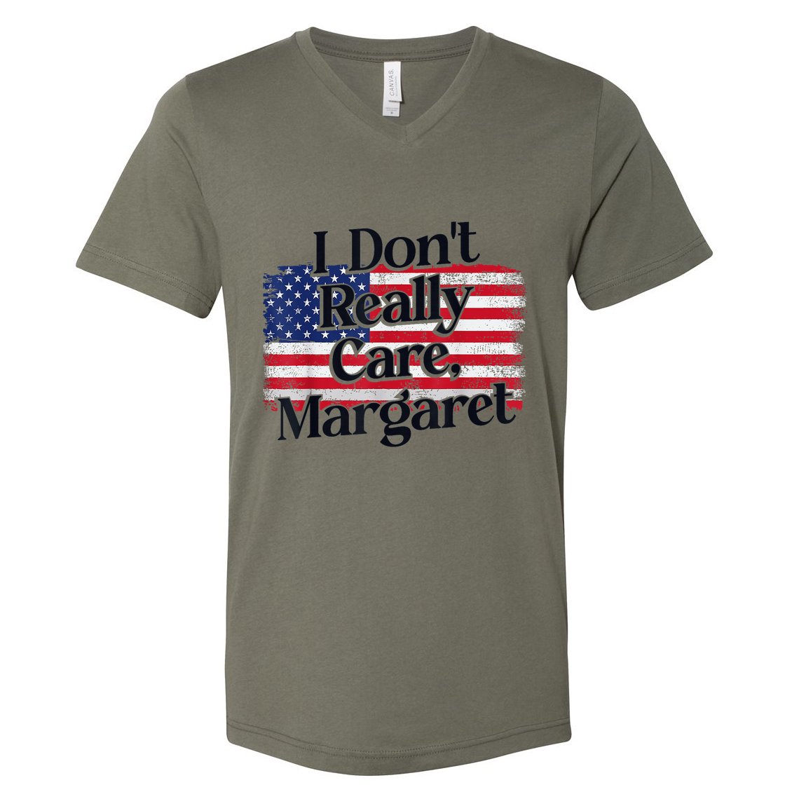 Jd Vance Meme I Dont Really Care Margaret V-Neck T-Shirt