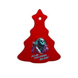 Jason Voorhees Nes Retro 8bit Horror Graphic Ceramic Tree Ornament