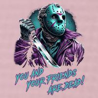 Jason Voorhees Nes Retro 8bit Horror Graphic 25L Jumbo Tote