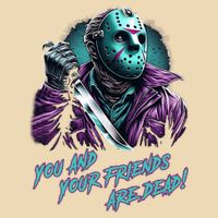 Jason Voorhees Nes Retro 8bit Horror Graphic Zip Tote Bag