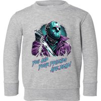 Jason Voorhees Nes Retro 8bit Horror Graphic Toddler Sweatshirt