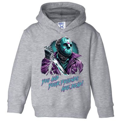Jason Voorhees Nes Retro 8bit Horror Graphic Toddler Hoodie