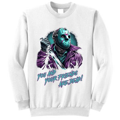 Jason Voorhees Nes Retro 8bit Horror Graphic Sweatshirt