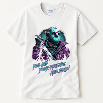 Jason Voorhees Nes Retro 8bit Horror Graphic Tall T-Shirt