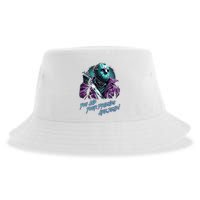 Jason Voorhees Nes Retro 8bit Horror Graphic Sustainable Bucket Hat