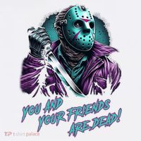 Jason Voorhees Nes Retro 8bit Horror Graphic Bucket Hat