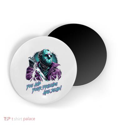 Jason Voorhees Nes Retro 8bit Horror Graphic Magnet