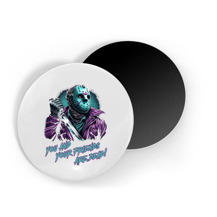 Jason Voorhees Nes Retro 8bit Horror Graphic Magnet